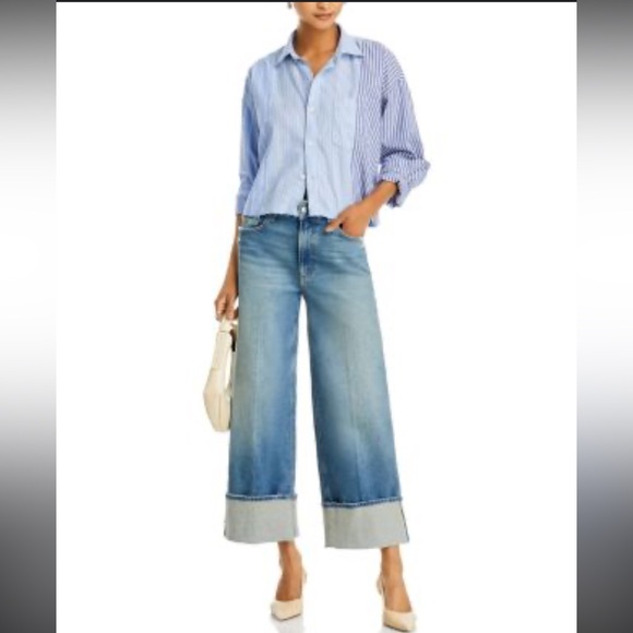 PAIGE Denim - Paige Sasha Ankle Wide Cuff Jeans